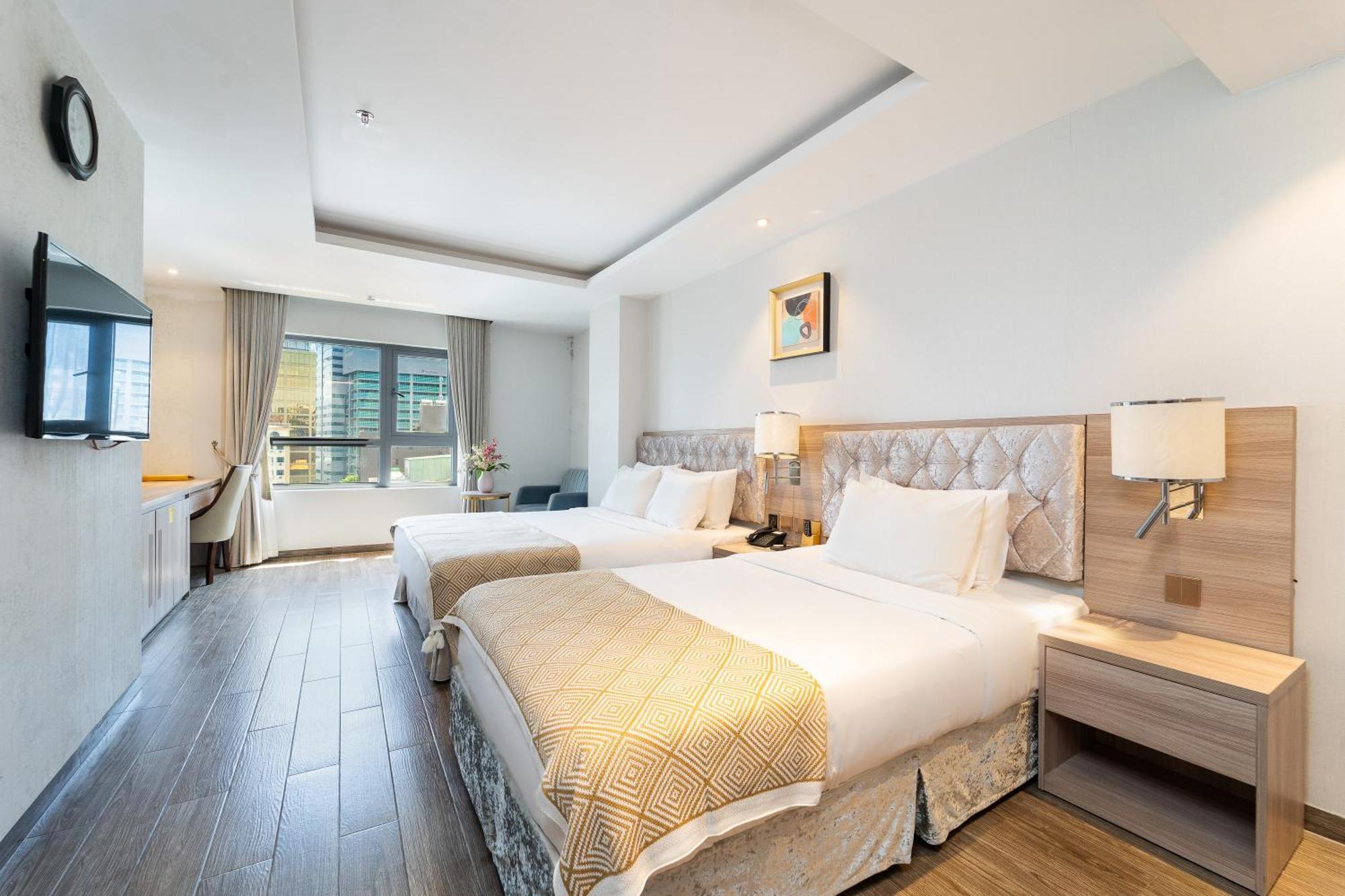 Nicecy Hotel Suites & Spa Ho Chi Minh-staden Exteriör bild
