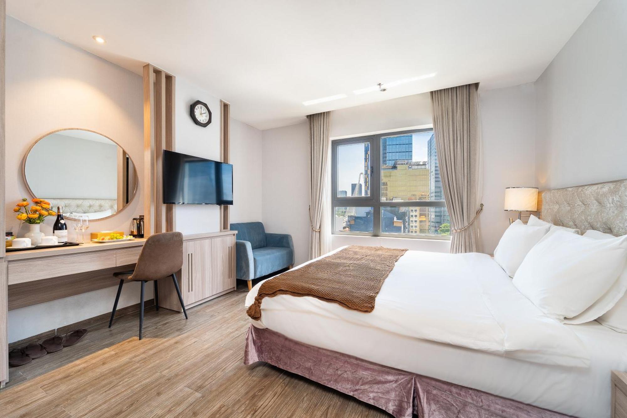 Nicecy Hotel Suites & Spa Ho Chi Minh-staden Exteriör bild