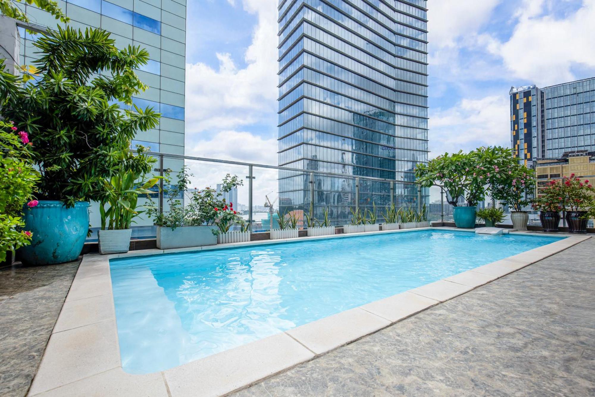 Nicecy Hotel Suites & Spa Ho Chi Minh-staden Exteriör bild